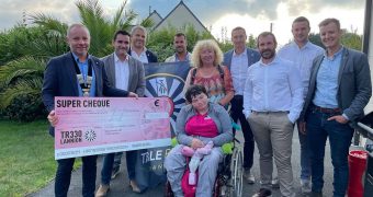 Remise de chèque pour la Table Ronde Lannion/Perros – TR330